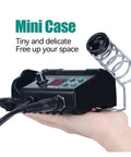 Soldering Iron Station 750W Dual LCD Digital SMD Rework Kit With Hot Air Gun 2 In 1 held in hand, compact size