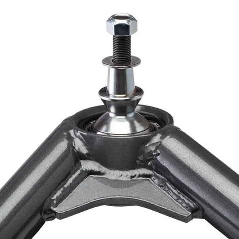 Close-up of Beefed-Up Heavy-Duty Upper Control Arm Kit With FK 1.25 Inch Uni-Ball Bearings For GM Trucks up to 3 Inch Lift