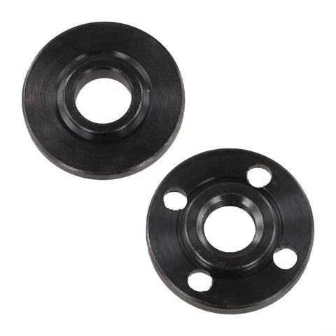 Pair Of Heavy Duty Angle Grinder Adapter Plates Featuring M10 Flange Nuts For 125 Mm And 100 Mm Power Tools Smoothly Mounts 16 Mm And 20 Mm Inner Bore Cutting Discs Dead Nuts On The 22.2 Mm Shaft Shop Staple