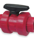 Tough As Nails PVDF Ball Valve Featuring Slick Lever Action And Zero Drama Chemical Resistance For Two Inch Pipe Runs