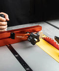 Positionable T-Track Hold Down Clamp Kit for CNC Routers and T-Slot Clamps, 5-3/8 In Long, aluminum, on milling table