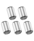 5 Pcs Carbon Steel Dowel Pins 5/16 Inch By 1/2 Inch Round Rods For Pegs And Shelves DIY Craft Shaft Model Car Gear Hardened Steel Pins