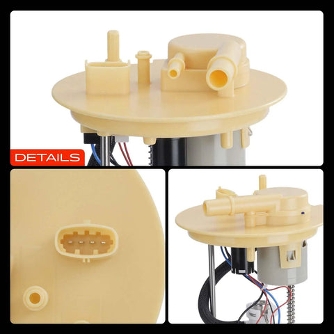 Heavy Duty Electric Fuel Pump Module Assembly Fits Ram ProMaster City 2015 To 2022 with updated float arm and connectors.