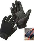 Premium Cowhide Climbing Gloves For Outdoor Sports Grippy And Long Lasting Comfort Ideal For Cycling Hiking Rock Climbing Mountaineering