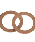 Copper washers from 3 Ton Floor Jack Seal Replacement Kit Model 328.12291 For Sears Craftsman Hydraulic Floor Jack 26 Piece Set