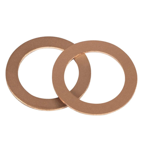 Copper washers from 3 Ton Floor Jack Seal Replacement Kit Model 328.12291 For Sears Craftsman Hydraulic Floor Jack 26 Piece Set