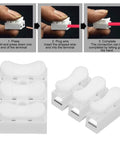 Pro Grade Heavy Duty Quick Connector Cable Clamp Terminal Block With Spring Steel Contacts, Flame Retardant Engineering Plastic Housing
