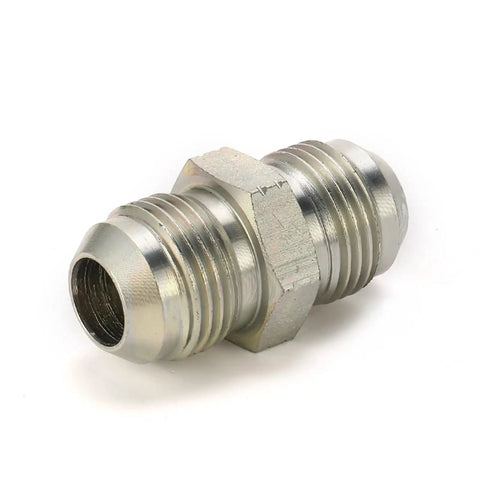 Close-up of 100pcs 1J-10 JIC Male Adapters Pipe Connector Hydraulic Hose Fittings Kit For High Pressure Systems Heavy Duty Steel Alloy Build