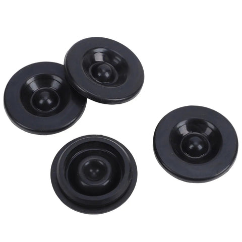 4 Pack Trailer Hub Dust Caps Rubber Grease Covers Plugs For Dexter Bearing Systems With Heavy Duty Sealing Protection