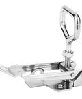 Heavy Duty Stainless Steel Over Center Latch With Adjustable Triangular Clamp for Doors, Toolboxes, Cabinets, Lockers, Industrial Uses