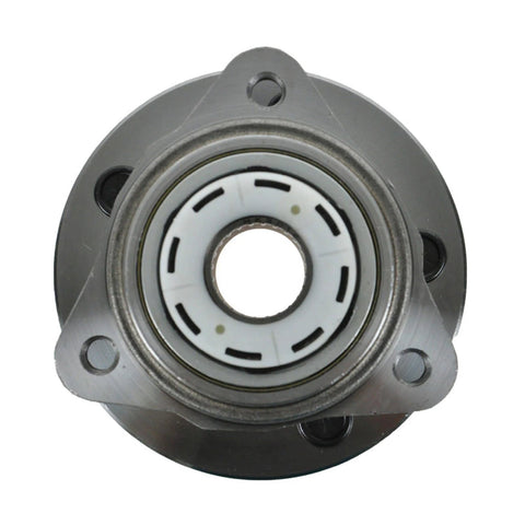 Front view of Front And Rear Wheel Bearing And Hub Assembly For 4WD With ABS Sensor DIY Friendly Bolt In Replacement