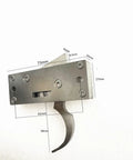 105Lb Stainless Steel Crossbow Trigger Mechanism For DIY Archery And Hunting, durable precision trigger assembly side view