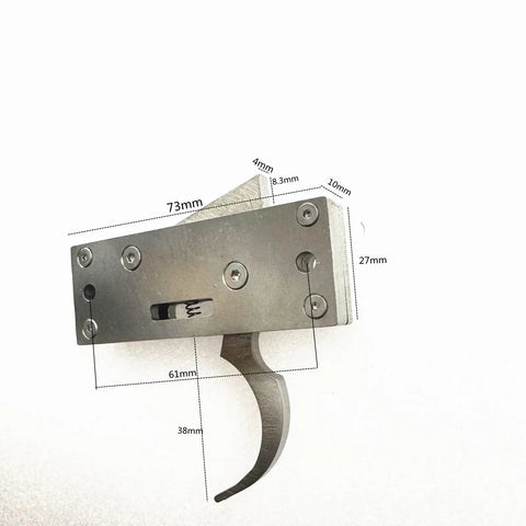 105Lb Stainless Steel Crossbow Trigger Mechanism For DIY Archery And Hunting, durable precision trigger assembly side view