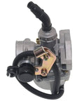 Front view of Style Carburetor For 50cc 70cc 90cc 110cc 125cc ATVs Dirt Bikes And Go Karts 4 Stroke Engines Replacement Rebuildable Fuel