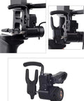 Drop Away Arrow Rest For Compound And Pulley Bows, Right Hand, Black Finish, CNC Machined Aluminum Alloy, Durable And Corrosion Resistant