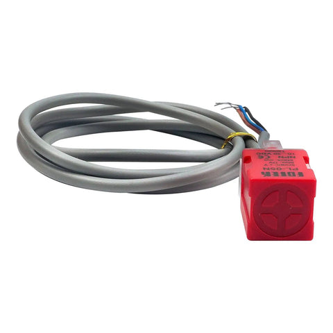 Five Pack 5mm Inductive Proximity Sensor Switch NPN Normally Open DC 10-30V 3 Wire Square Housing 5mm Sensing Distance