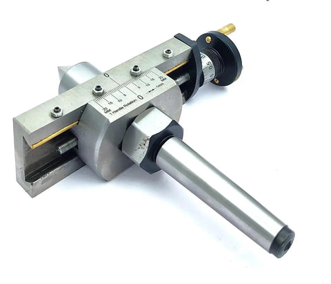 New Taper Turning Attachment With Revolving Live Center For Offsetting Lathe Tailstock 3MT Morse Taper High Precision Metalworking Tool