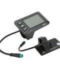 Electric LCD Display GD01 For 36V 48V Systems With 5 Pin Plug Fits 22.2mm Handlebars Durable Plastic Shell