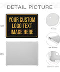 Custom Outdoor Metal Sign Make Your Own Personalized Sign Add Text Photo Or Logo For Office Home Bar Indoor Outdoor Use 8x12 Inches