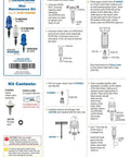 Mini Maintenance Kit For D14MZ300 And D8RE3000 Replacement Parts Bundle For Easy Upkeep instruction sheet