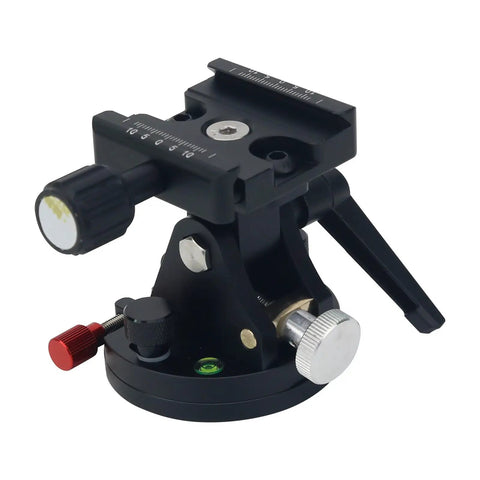 Side view of the Dope High-Precision Equatorial Mount Star Tracker with latitude adjustment base for astrophotography.