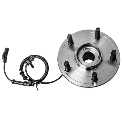 Front Wheel Hub And Bearing Assembly Pair For 2009 2010 2011 Ram 1500 5 Lug With ABS Left Or Right AUQDD 515126 Replacement OE