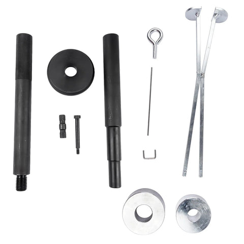 Alignment Bar And Gimbal Bearing Tool Set With Bearing Puller And Seal Bellows Replacement For Marine Engine Couplers And Bell Housings