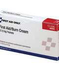 First Aid Burn Cream refill packets box; 12 packets of 0.9 g each, by First Aid Only