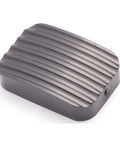 Rubber clutch pedal pad for Lexus LS430, featuring ridges for grip, replaces 46252-50010, ensuring secure foot placement.