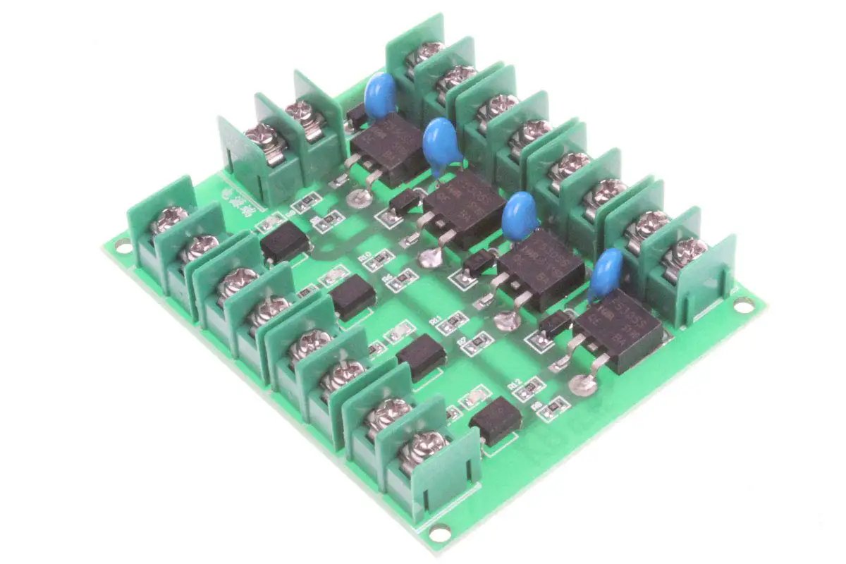 4 Channel FET Module for DC Control 5A Output