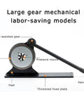 Premium Manual Hose Crimper 4Mm-33Mm For Ac Inlet Return Outlet Pipes Mechanical Gear Crimping Machine gear mechanism detail