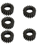 5 Piece Push Bike Gear Flywheel Bevel Pinion Kit For 66cc 80cc Gas Powered Motorized Bicycles Replacement Bevel Wheels