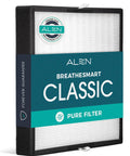 Replacement True HEPA Air Filter For BreatheSmart Classic packaging with logo and filter design