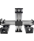 Z Axis Sliding Table Stage With 100-300mm Travel, MGR16 16mm Linear Rail, SFU1605 Ball Screw, front view of actuator bundle
