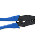 RJ45 STP Shielded Connector Crimping Tool For Cat6A Large Diameter Wires And Modular Plugs Interchangeable With Paladin Type Tips Pro Grade