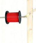 Heavy Duty Stud Mounted Wire Dispenser For Quick Loading Of Reels, Coils And Cables On Rough Job Sites, 300 Lb Capacity With 6mm Steel Plate