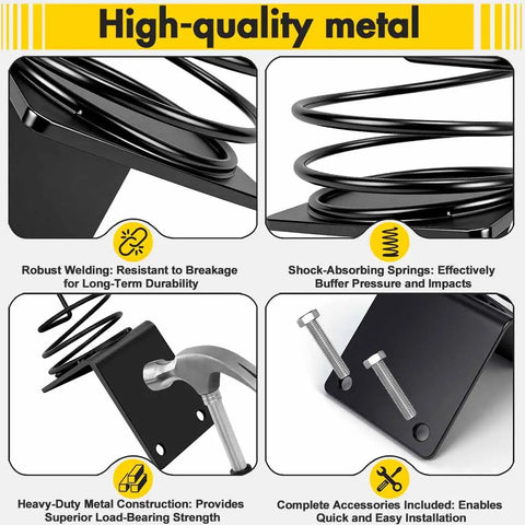 Two Pack Heavy Duty Hydraulic Hose Hanger Holder For Tractor Bolt On Hose Hanger Saver features and installation details
