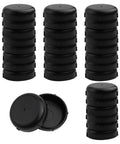 Durable Wrought Iron Patio Furniture Feet Cap Glides Set 32 Pack For 2 Inch Plastic Inserts With Water Drain Holes Floor Protectors