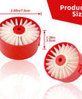 4 Pack N858184 HEPA Filters Replacement For V20 Cordless Stick Vacuum CMCVS001D1 And Black Decker BSV Series, red filter dimensions