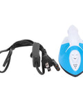 Fabater Mini Heat Press Machine With 1.5 Min Fast Preheat And Constant 180C Temp For Diy Craft Projects showing blue ceramic soleplate and power cord.
