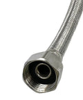 High Output Water Circulator Pump With Straightforward Installation And Smooth Operation For Residential Hydronic Heating Systems Includes Efficient Motor And Quick Swap Fittings for flexible stainless steel connection hose.