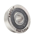 Slick F623RS Double Sealed Flange Ball Bearings 3X10X4MM ABEC 7 For Voron 0 Motion Builds Smooth Glide A B Drive Idler Shafts Zero Noise Precision Made Corrosion Proof Rust Free Beast Mode High Quality Parts 10 Pack, sealed bearing close-up