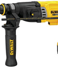 High Octane 20v Max Rotary Hammer Kit Sporting A Rigid D Handle And Fast Adapter SDS Plus Chucks close-up view of D handle and controls.