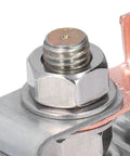Close-up of the connection point on Top Tier Magnetic Welding Ground Clamp With Heavy Duty 40kg Hold Fast Grip for stable connections.