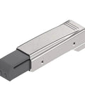 Close-up of 4 Pack Soft Close Cabinet Hinges With Dampers Straight Arm Full Overlay Nylon Finish for smooth cabinet doors