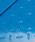 Close-up of Blue Car Body Sheet Metal Repair Kit With Adjustable Dent Puller textured sheet metal surface detail