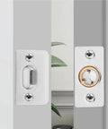 Close-up of 8 Sets Spring Ball Catches with Adjustable Door Latches for cabinets and gates, flush panel performance.