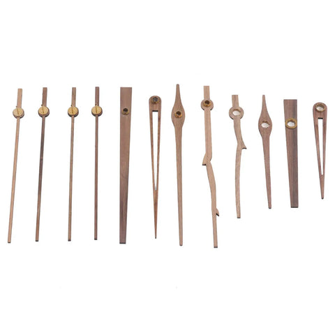 Walnut Wood Clock Repair Kit With Quartz Movement And 32 Accessories For Easy Diy Watch Replacement And Repair Includes Hands