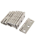 Rotating Concealed Hinges For Doors And Cabinets, 10 Pack Stainless Steel, Easy Install, Heavy Duty Door Hardware, Smooth Operation