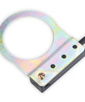 Close-up of the Electric Bike Speed Sensor With Dual Magnetic Detection And 12 Magnet Steel PAS showing the metal ring and cable connection.